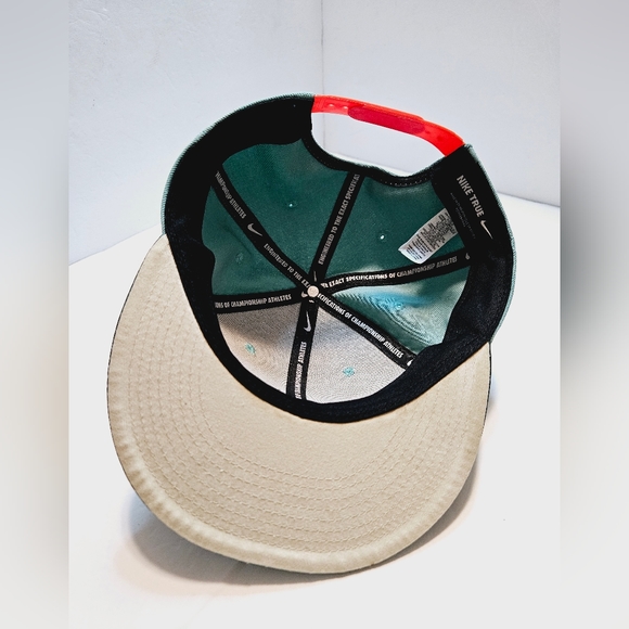 Nike True LeBron James Prohibition Snapback Teal Blue Hat Diffused Jade Cap - Picture 9 of 13